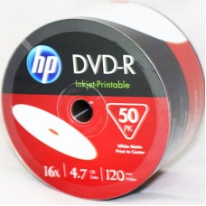 HP DVD -R, 4,7 Gb, 16* bulk (50)(600) printable