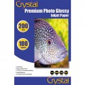 Crystal 200 g, глянець, A4 одностороння * 50 л. (20)