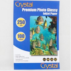 Crystal 250 g, глянець, 10*15 одностороння * 100 л. (40)