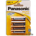 бат. Panasonic Alkaline Power LR6 *4 (48)(240)