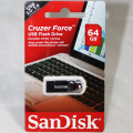 SanDisk Cruzer Force USB Flash 64 Gb USB 2.0 metal