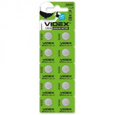 бат. Videx AG10 (LR1130)(10)(100)(1600) blister