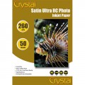 Crystal Ultra RC Photo 260 g, сатин, A4 одностороння, пластикове покриття * 20 л. (50)