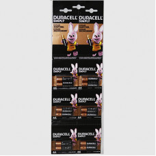 бат. Duracell plus LR06 *12 (120) відривний блістер*2