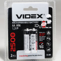 ак. Videx HR06 *2 Ni-MH 2500 mAh (20)(200)