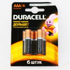 бат. Duracell Basic LR03 *6 (60)