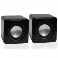 Колонки Jedel CK4 2.0 (2*2,5W, 3,5мм, живлення USB) black