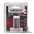 ак. Videx HR03 *2 Ni-MH 1100 mAh (20)(200)