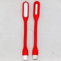 Лампа USB для ноутбука Flexible (6 LED, гнучка ніжка) red