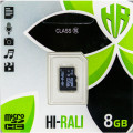 Hi-Rali micro SD HC card 8 GB (без переходника  SD)
