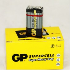 бат. GP Supercell 6F22 "крона" (10)(50)(500) без блистера