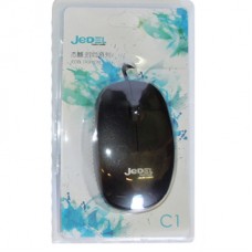 Мыша Jedel JD-C1, (1600dpi) Optical USB, Black