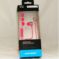 Наушники +микрофон Earfun EF-E4  (гарнитура, картонная коробка) pink