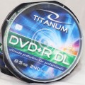 Titanium DVD+R Double Layer, 8,5 Gb, 8* box (10)(600)