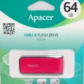 Apacer USB Flash AH334 64 Gb USB 2.0 pink