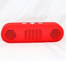 Портативные колонки PILL 2C (3W,FM, microSD, USB,bluetooth,aux) red