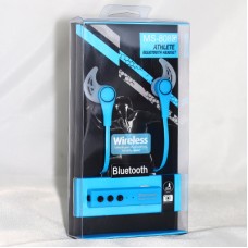 Наушники +микрофон Handsfree MS-808G (Bluetooth-гарнитура, регулятор громкости) blue