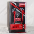 Наушники +микрофон Handsfree MS-808G (Bluetooth-гарнитура, регулятор громкости) red