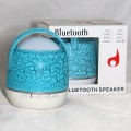 Портативные колонки S-36 (3W, FM, microSD, USB, bluetooth,мрамор) blue