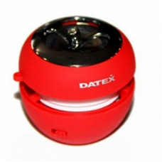 Портативные колонки Datex DS-01 (активная, mono 2W) Red