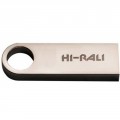 Hi-Rali Shuttle 8 Gb USB 2.0 metal Silver