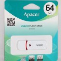 Apacer USB Flash AH333 64 Gb USB 2.0 White