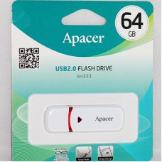 Apacer USB Flash AH333 64 Gb USB 2.0 White