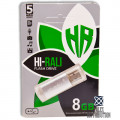 Hi-Rali Rocket 8 Gb USB 2.0 Silver