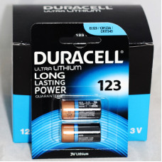 бат. Duracell DL 123A Ultra M3 3V (2)(20)