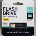 Platinet Pendrive V-Depo USB Flash 4 Gb USB2.0 Black