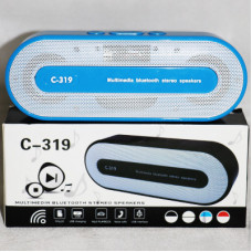 Портативные колонки C-319 (3W, microSD, USB, bluetooth) blue