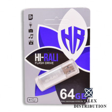 Hi-Rali Rocket 64 Gb USB 2.0 Silver