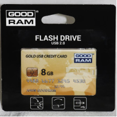 Goodram Gold Credit Card USB flash 8 Gb USB 2.0