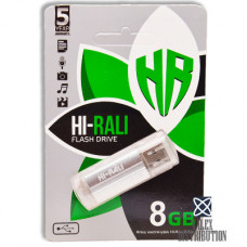 Hi-Rali Corsair 8 Gb  USB 2.0 Silver