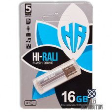 Hi-Rali Corsair 16 Gb USB 2.0 Silver Hi-Rali Corsair 16 Gb USB 2.0 Silver