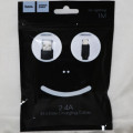 Кабель Hoco X13 Lightning to USB 2.0 AF, 2,4 А, 1m, (пакет) black