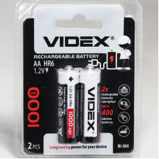 ак. Videx HR06 *2 Ni-MH 1000 mAh (20)(200)