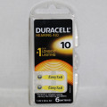 бат. Duracell  DA10 *6 (для слуховых аппаратов)(6)(60) blister