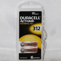 бат. Duracell  DA312 *6 (для слуховых аппаратов)(6)(60)(600) blister