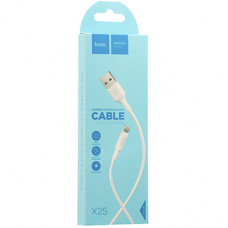 Кабель Hoco X25 Soarer Lightning to USB 2.0 AF, 1m, (коробка) white