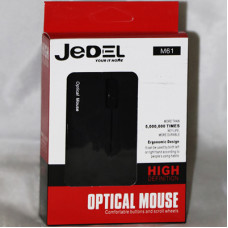 Миша Jedel JD-M61, (1000dpi) Optical USB, Black