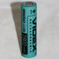 ак. Videx 18650 Li-Ion (2800 mAh, 3.7V, з клемним виступом)(50)(600)