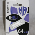 Hi-Rali Shuttle 64 Gb USB 2.0 metal Silver