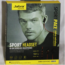 Наушники +микрофон Jabra JD-919 (Bluetooth-гарнитура, регулятор громкости) black-green