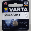 бат. Varta V13 GA/ AG13/LR44 Silver Oxide (1)(10)(100) blister