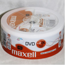 Maxell DVD+R Double Layer, 8,5 Gb, 8* box (25) printable