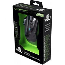 Миша Esperanza Gaming MX201, Optical USB, (7 кнопок) 1,5 м, blister, black- blue