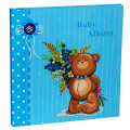Самоклейка-40 SA-20 32*33 Teddy (дитячий, коробка)(6) blue