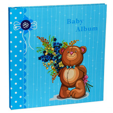 Самоклейка-40 SA-20 32*33 Teddy (дитячий, коробка)(6) blue