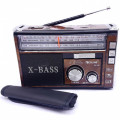 Радіо Golon RX-381 (MP3,3W, microSD, USB, LED ліхтар, 220V, 2*R20)(36) black-brown Радіо Golon RX-381 (MP3,3W, microSD, USB, LED ліхтар, 220V, 2*R20)(36) black-brown